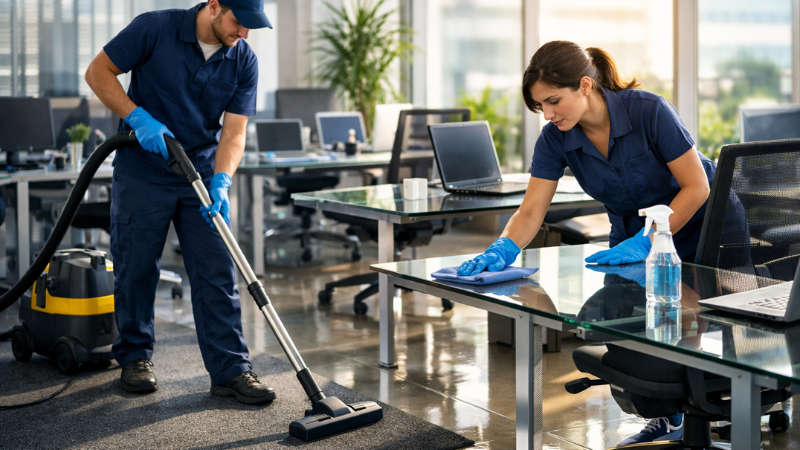 How Office Cleaning Improves Productivity at the Workplace
